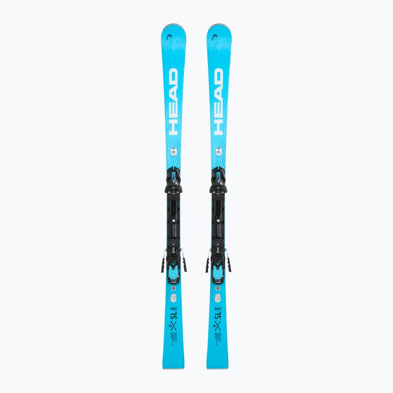 HEAD WC Rebels e-SL Pro RP WCR 14 + attacchi Freeflex 14 GW blu/bianco