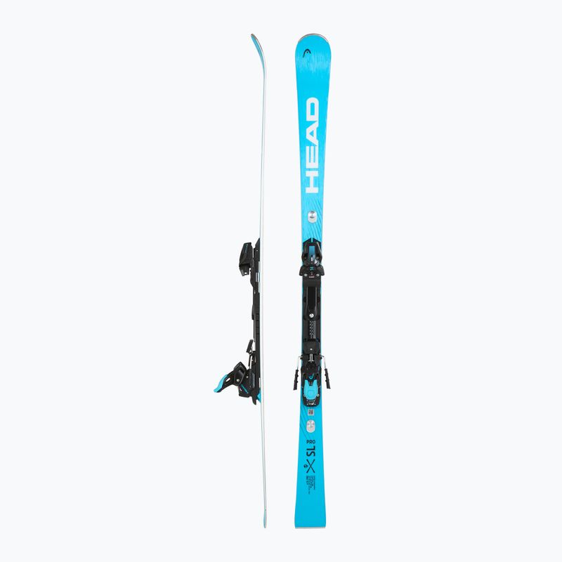HEAD WC Rebels e-SL Pro RP WCR 14 + attacchi Freeflex 14 GW blu/bianco 2