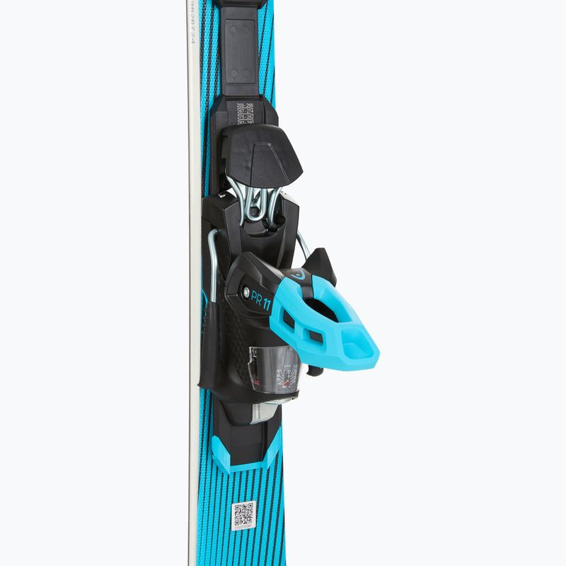 Sci da discesa HEAD Worldcup Rebels e.GSR + attacchi PR 11 GW nero/blu 5