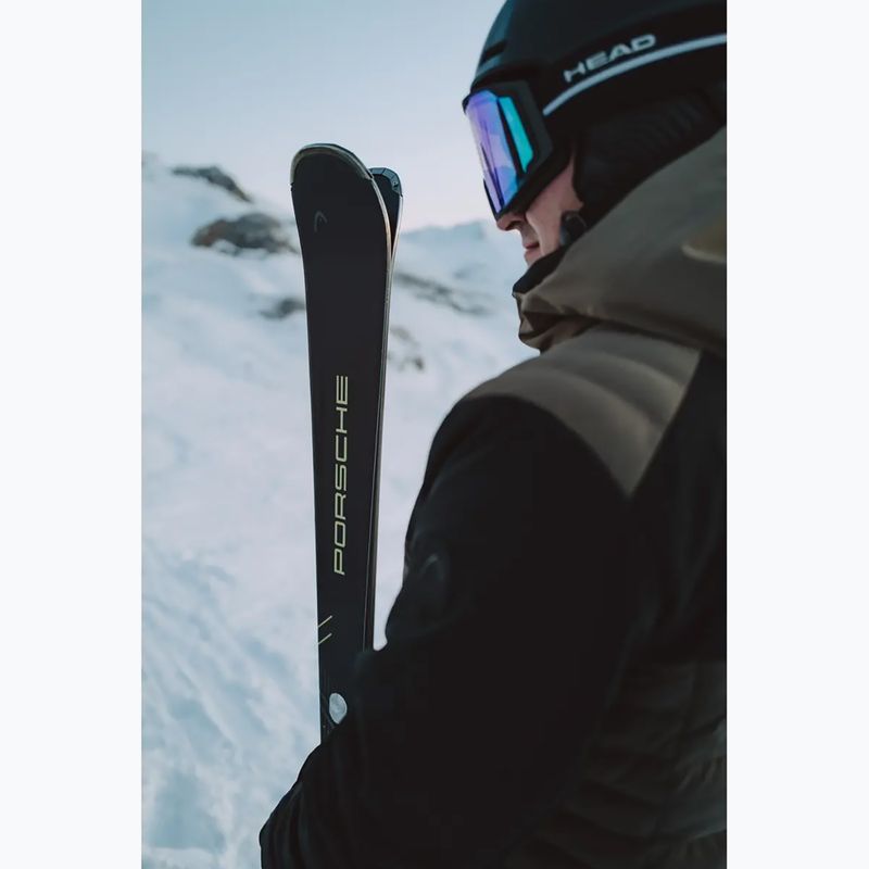 Sci da discesa HEAD Porsche 7 Series SW BB-PR + attacchi Protector PR 13 GW nero/giallo 11