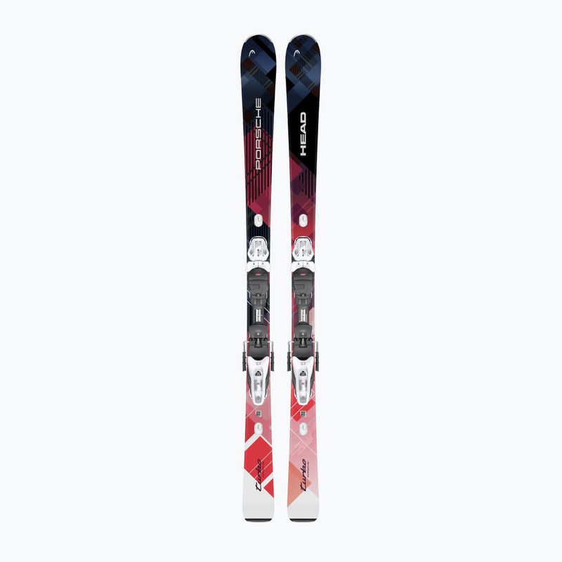 Sci da discesa HEAD Porsche W Series SW BB-PR da donna + attacchi Protector PR 13 GW nero/viola