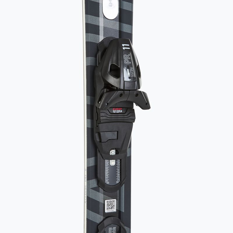 Sci da discesa HEAD Shape e-V10 SW AMT-PR + attacchi PR 11 GW antracite/grigio 4