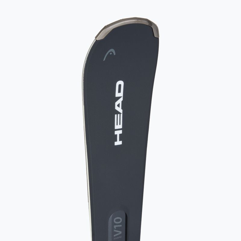 Sci da discesa HEAD Shape e-V10 SW AMT-PR + attacchi PR 11 GW antracite/grigio 6