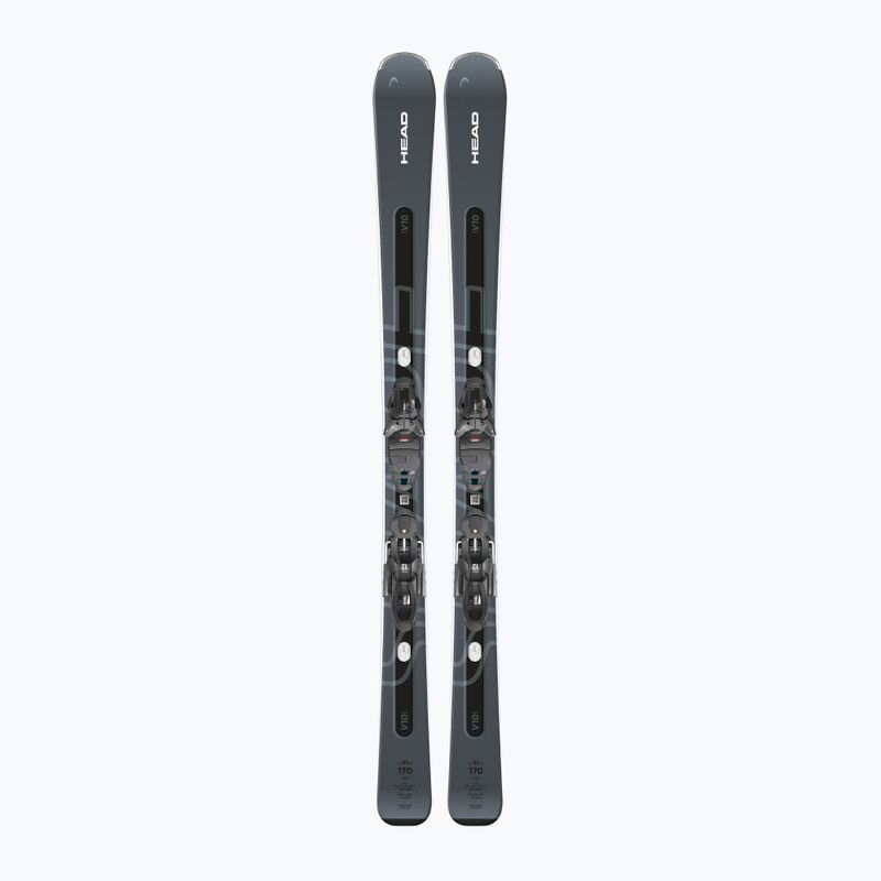Sci da discesa HEAD Shape e-V10 SW AMT-PR + attacchi PR 11 GW antracite/grigio 8