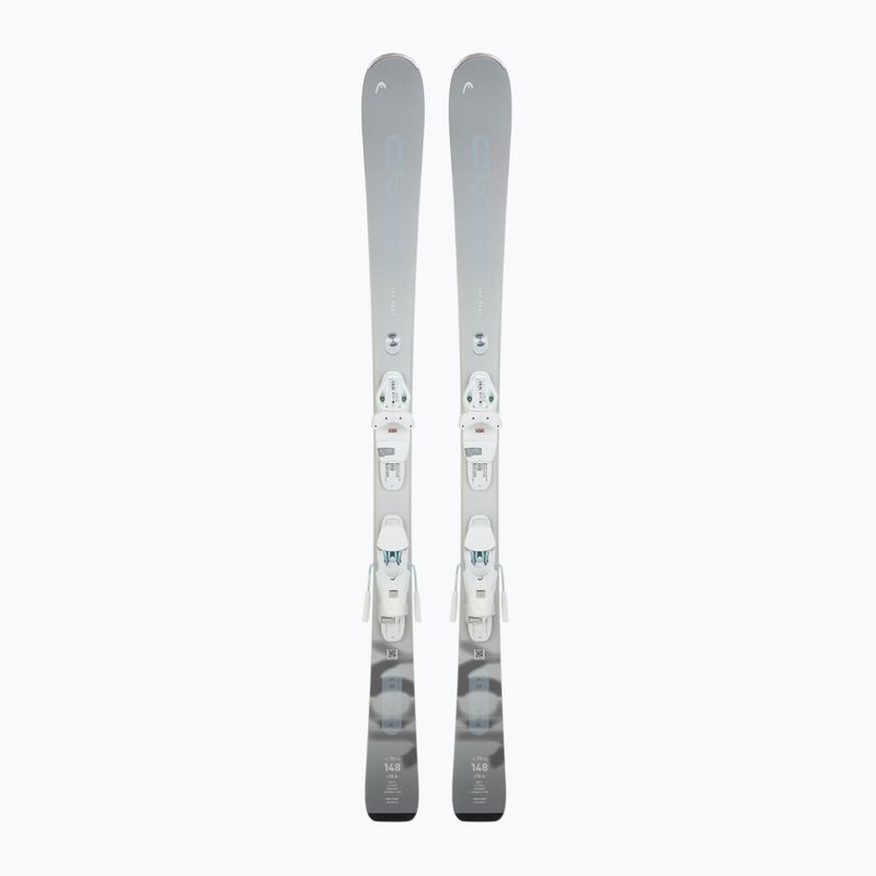 Sci alpino donna HEAD e.Pure Joy SLR BB Joy Pro + Attacchi Joy 9 GW SLR argento/grigio