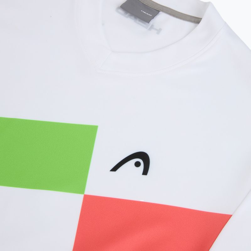 Maglietta da tennis HEAD da uomo Topspin gi/print perf m 6