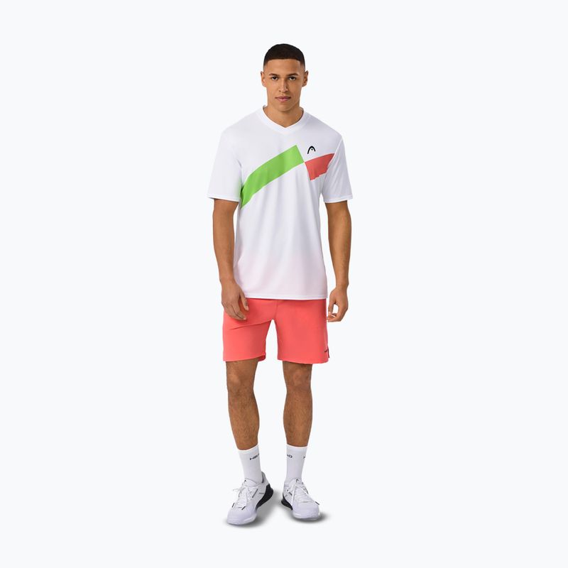 Maglietta da tennis HEAD da uomo Topspin gi/print perf m 2
