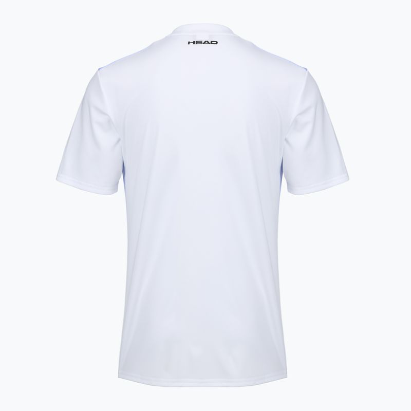 Maglietta da tennis HEAD da uomo Topspin print vision m/navy 2