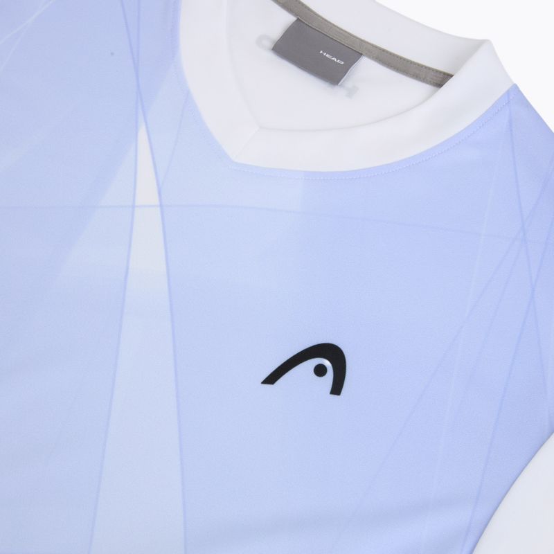Maglietta da tennis HEAD da uomo Topspin print vision m/navy 3