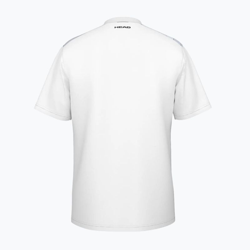Maglietta da tennis HEAD da uomo Topspin print vision m/navy 2