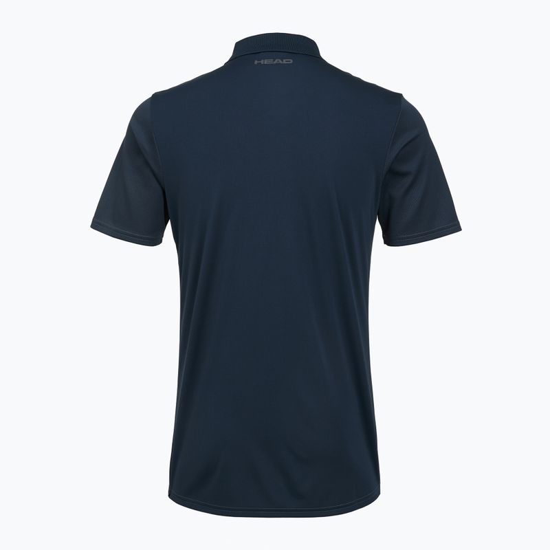 Polo da tennis da uomo HEAD Club 25 Tech Polo navy 8