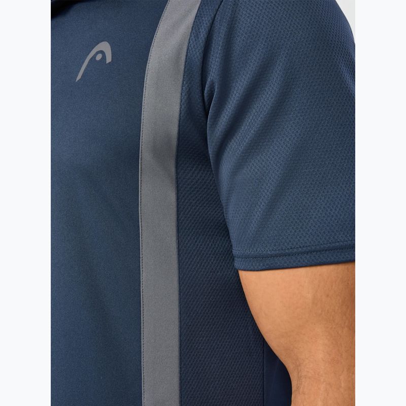 Polo da tennis da uomo HEAD Club 25 Tech Polo navy 6