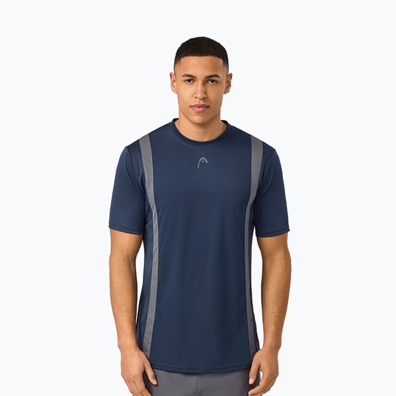 Polo da tennis da uomo HEAD Club 25 Tech Polo navy