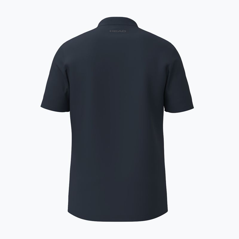 Polo da tennis da uomo HEAD Club 25 Tech Polo navy 6