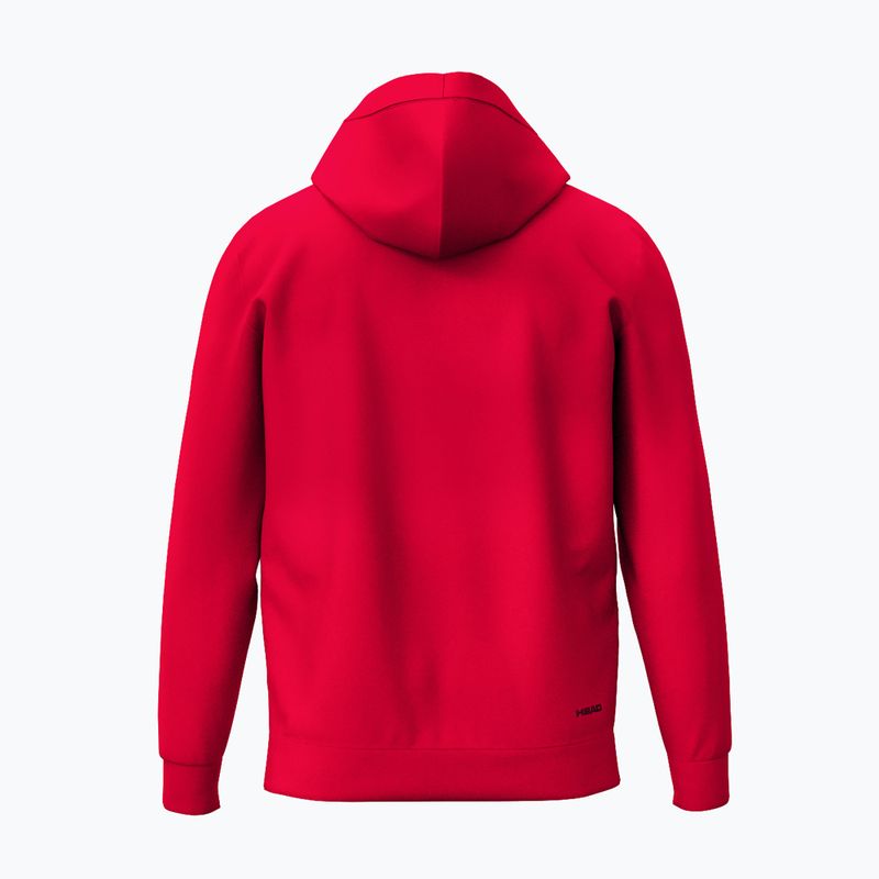 Felpa HEAD Club Original da uomo con cappuccio rosso 2