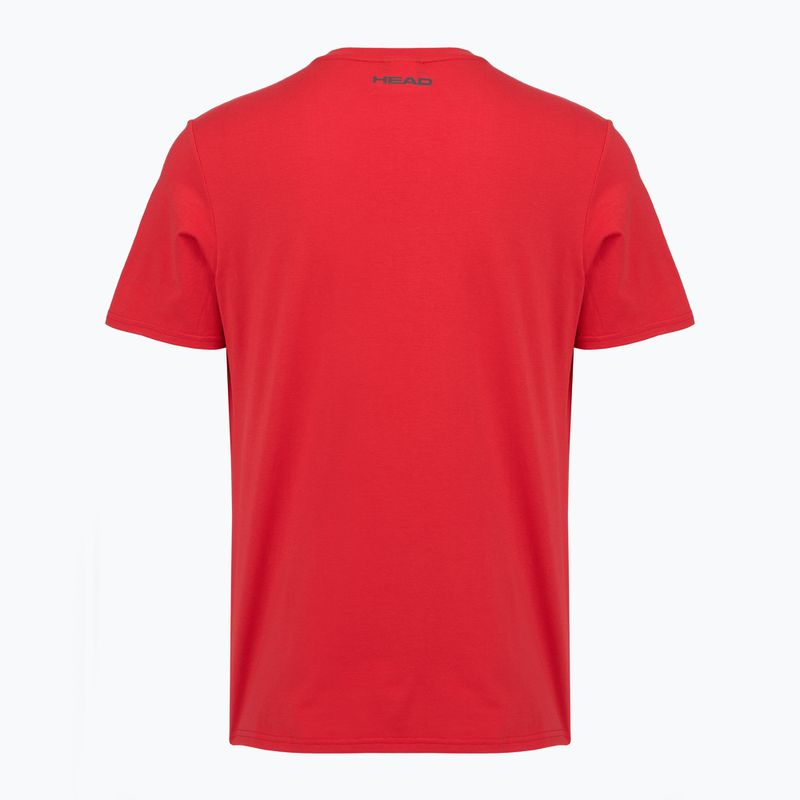 Maglietta da tennis da uomo HEAD Club Original rosso 2