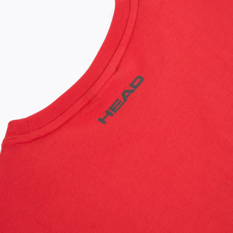 Maglietta da tennis da uomo HEAD Club Original rosso 4