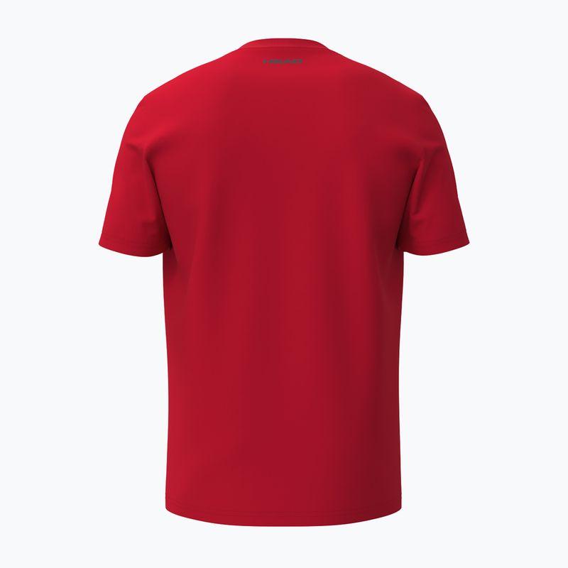 Maglietta da tennis da uomo HEAD Club Original rosso 2