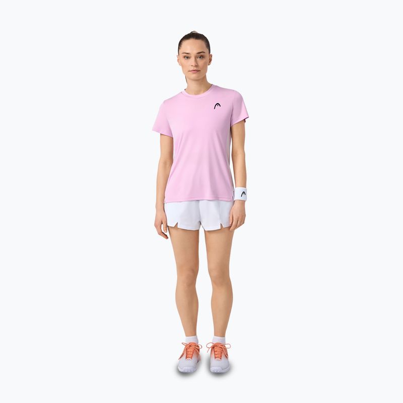 Camicia da tennis HEAD da donna Tie-Break alight lilla 2