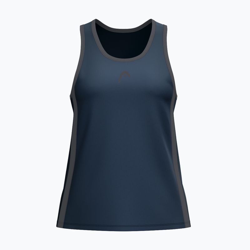 Canotta da tennis donna HEAD Club 25 Tech Tank Top W navy