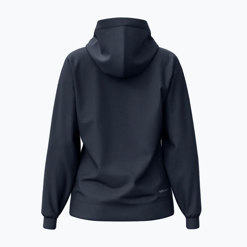 Felpa con cappuccio HEAD Club Original Donna navy 2