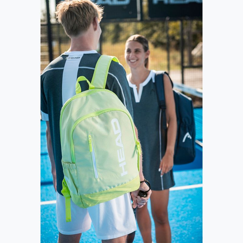 Zaino da tennis HEAD Base 17 l verde brillante 6