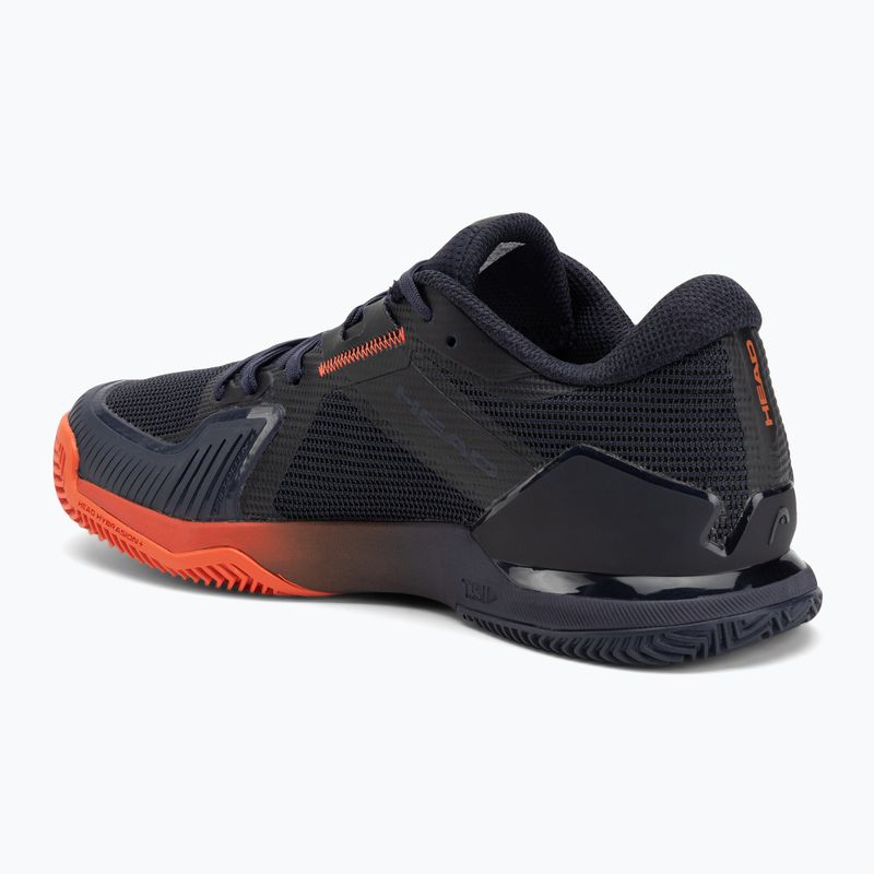 Scarpe da tennis da uomo HEAD Sprint Pro 4.0 Clay blu scuro/rosso 3