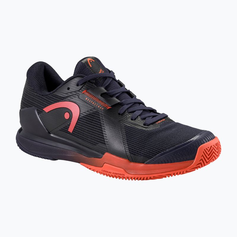 Scarpe da tennis da uomo HEAD Sprint Pro 4.0 Clay blu scuro/rosso