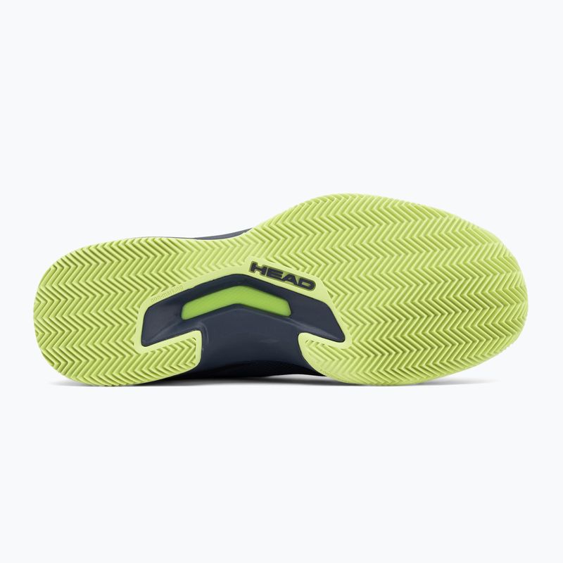 Scarpe da tennis da uomo HEAD Sprint Team 4.0 Clay navy/ lime 4