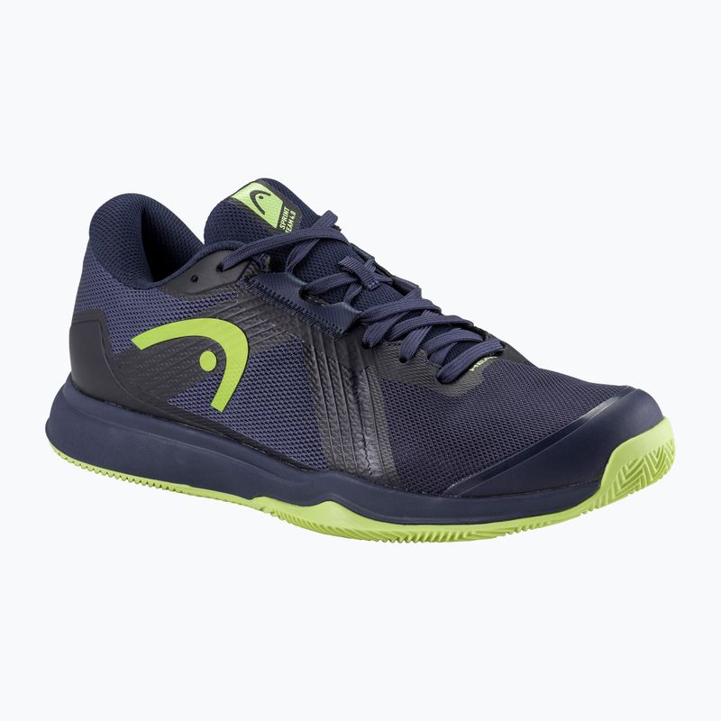 Scarpe da tennis da uomo HEAD Sprint Team 4.0 Clay navy/ lime