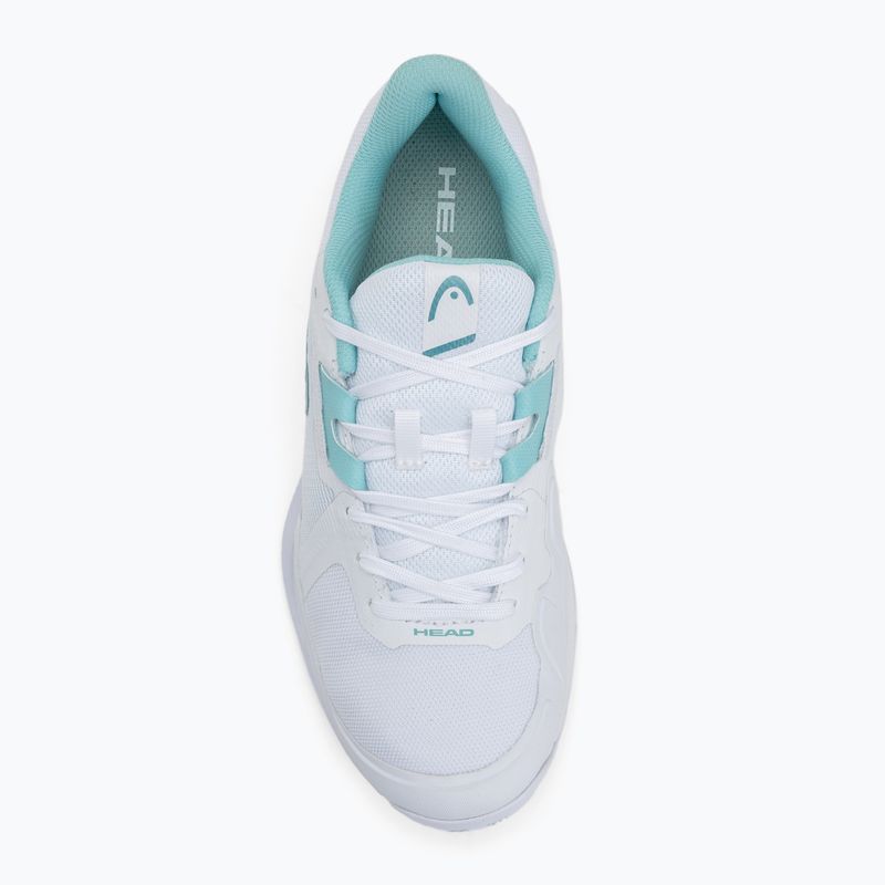Scarpe da tennis da donna HEAD Sprint Evo 3.5 Clay bianco/turchese 5