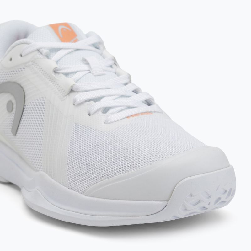 Scarpe da tennis da donna HEAD Sprint Team 4.0 bianco/corallo 7