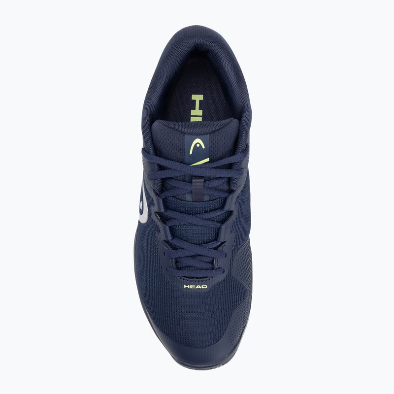 Scarpe da tennis HEAD Revolt Evo 2.0 Clay navy/ lime uomo 5