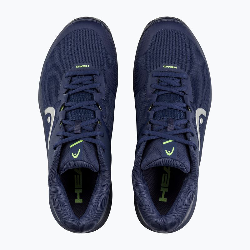 Scarpe da tennis HEAD Revolt Evo 2.0 Clay navy/ lime uomo 4