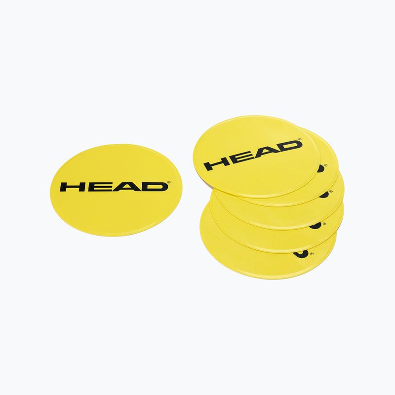 HEAD Targhette di allenamento 6 pz. giallo