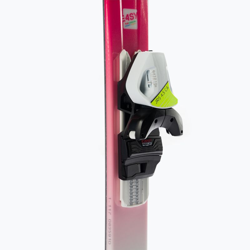 Sci da discesa per bambini HEAD Joy Easy Jrs + attacchi Jrs 4.5 bianco/blu/rosa 6