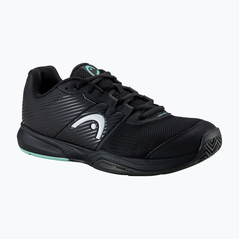 Scarpe da tennis HEAD Revolt Court da uomo nero/teal 11