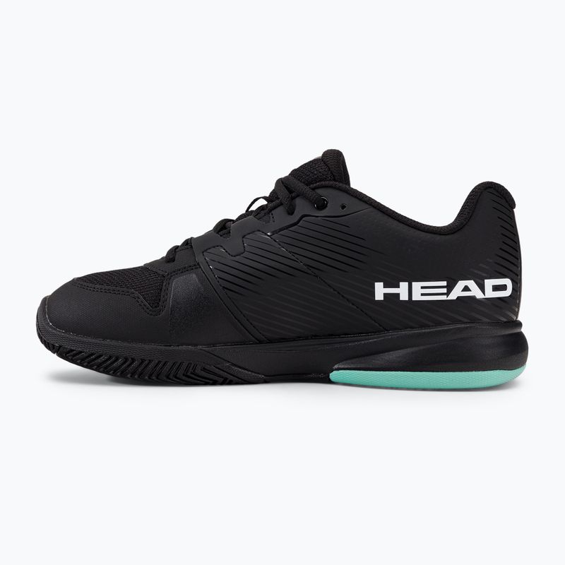 Scarpe da tennis HEAD Revolt Court da uomo nero/teal 7