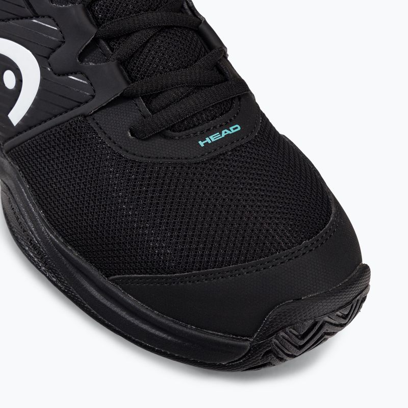 Scarpe da tennis HEAD Revolt Court da uomo nero/teal 8