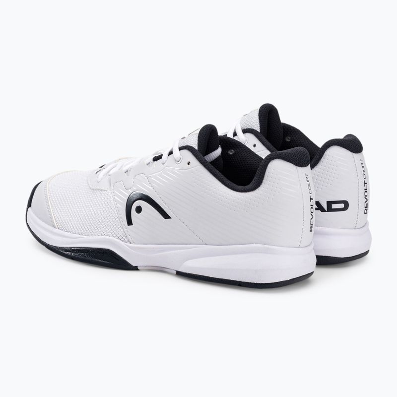 Scarpe da tennis HEAD Revolt Court da uomo, bianco/mirtillo 3