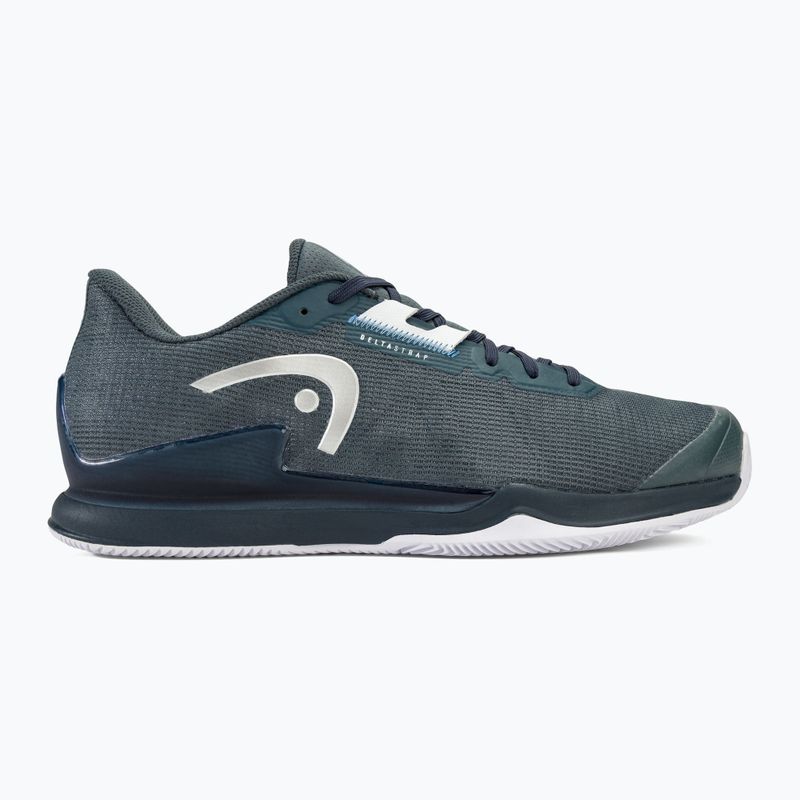Scarpe da tennis da uomo HEAD Sprint Pro 3.5 Clay grigio scuro/blu 2