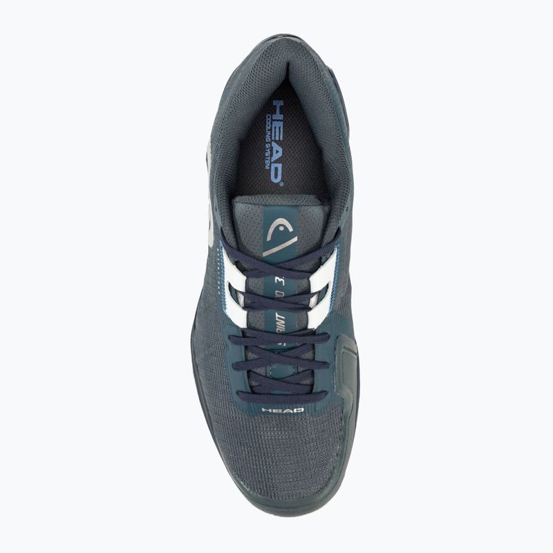 Scarpe da tennis da uomo HEAD Sprint Pro 3.5 Clay grigio scuro/blu 5