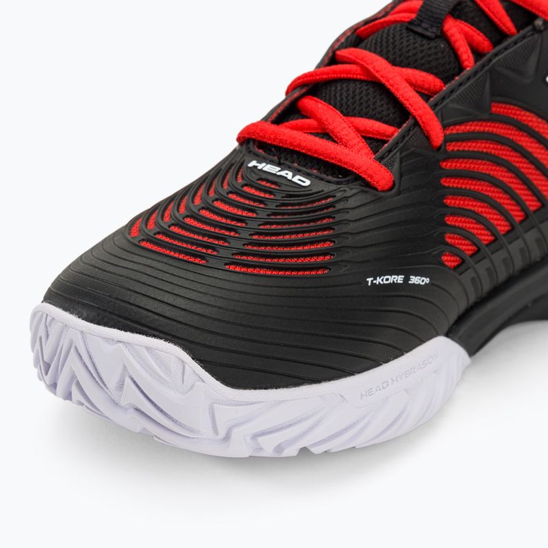 Scarpe da tennis HEAD per bambini Revolt Pro 4.5 nero/rosso 7