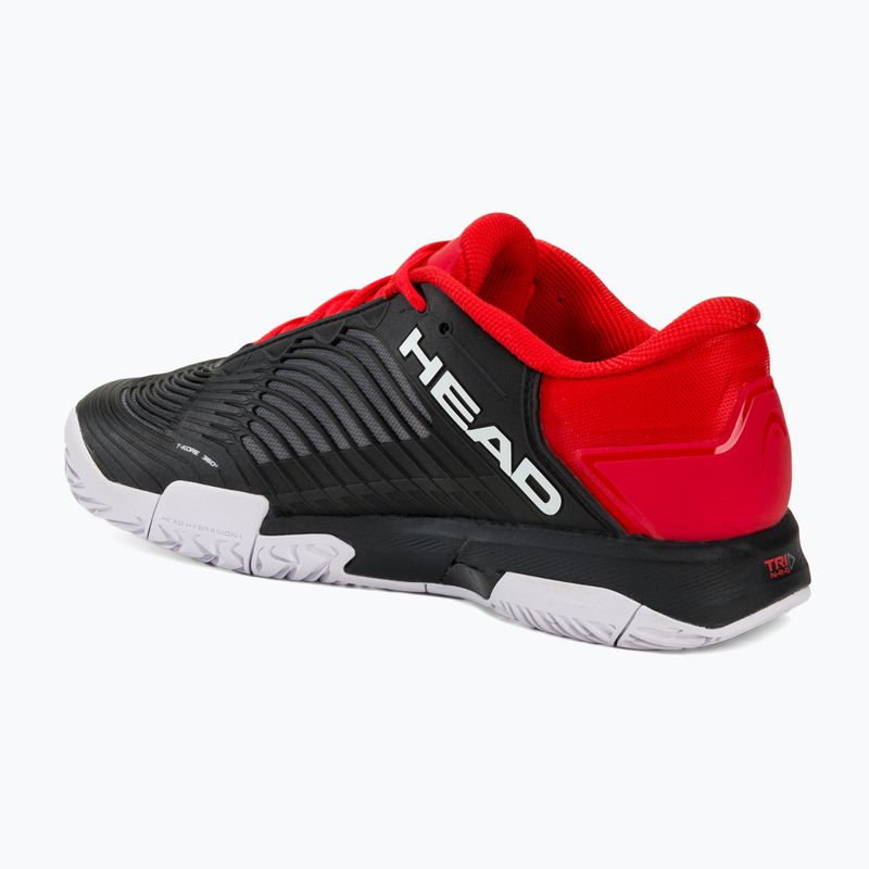 Scarpe da tennis HEAD Revolt Pro 4.5 uomo nero/rosso 3