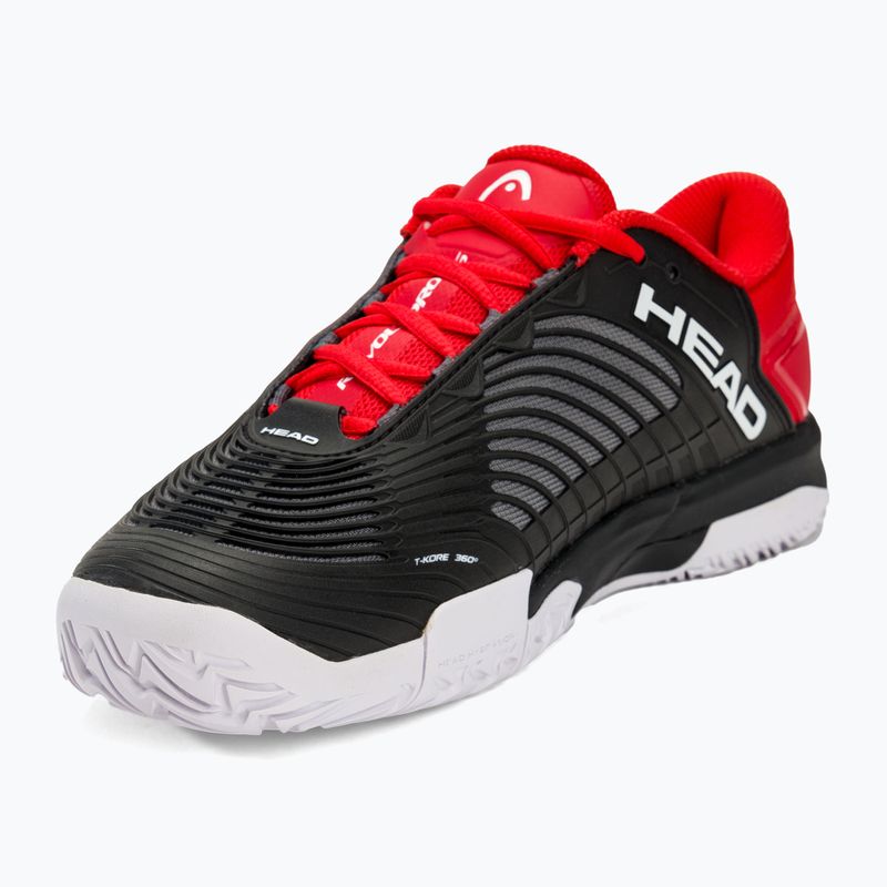 Scarpe da tennis HEAD Revolt Pro 4.5 uomo nero/rosso 7