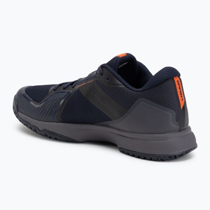 Scarpe da tennis HEAD da uomo Sprint Team 4.0 blu scuro/rosso 3