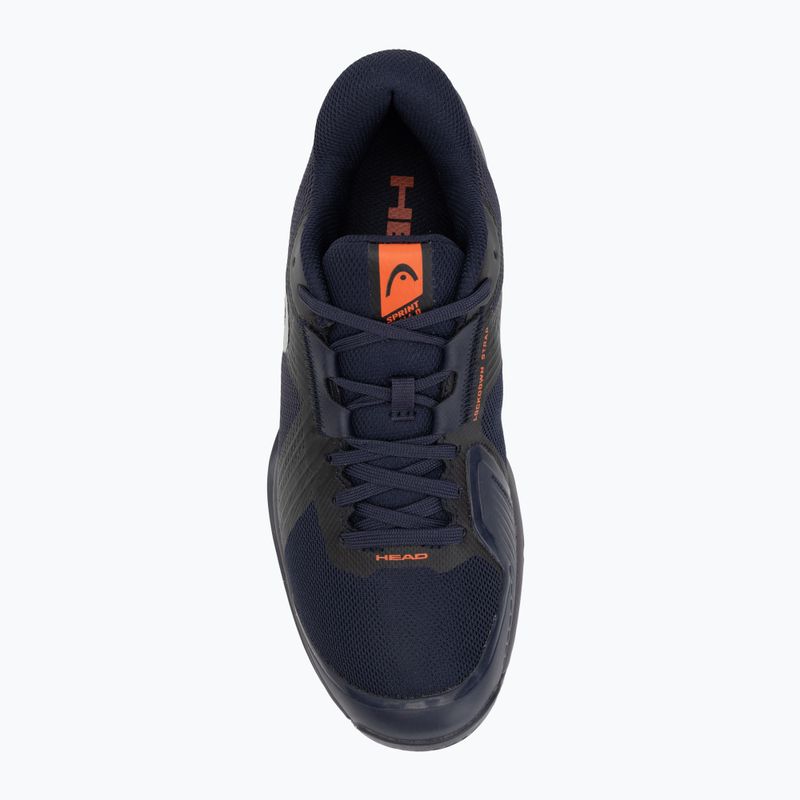 Scarpe da tennis HEAD da uomo Sprint Team 4.0 blu scuro/rosso 5