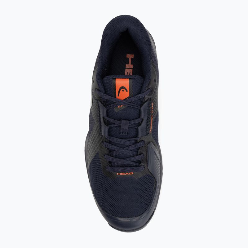 Scarpe da tennis da uomo HEAD Sprint Team 4.0 Clay blu scuro/rosso 5