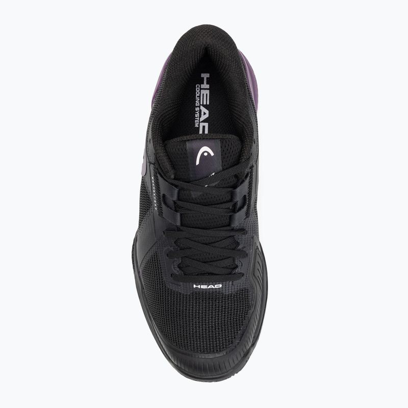 Scarpe da tennis da donna HEAD Sprint Pro 4.0 Clay nero/viola 5