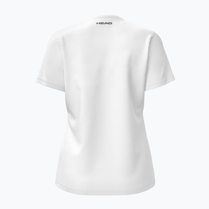 Maglietta da tennis da donna HEAD Club Original W bianco 2